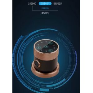 150 Events Zinc Alloy Smart Fingerprint Door Lock Semiconductor 120 Templates