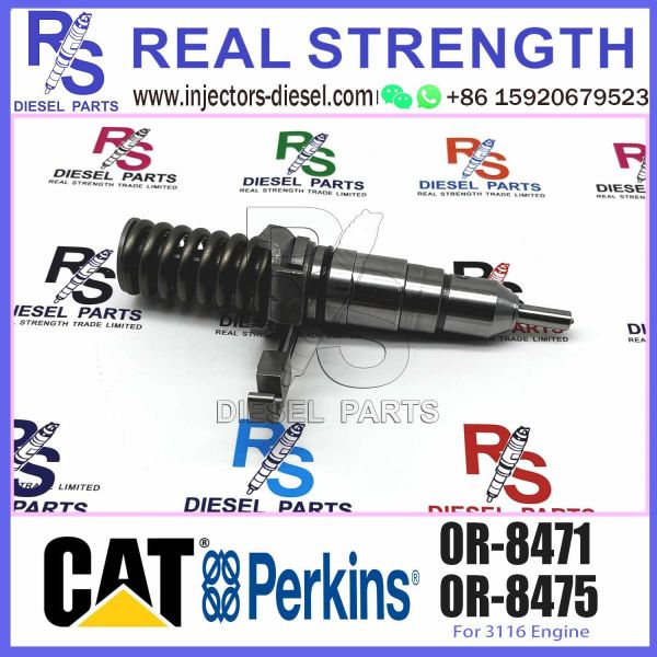 0R-8471 3116 Auto Parts Diesel Fuel Injector 0R-8471 Common Rail Injector 0R