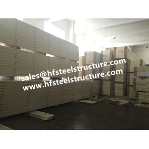 China Anti Corrosion Sandwich Panel For Food Fresh Keeping Room / Cool Room Panels on sale