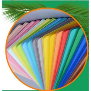 Cheap Waterproof Colored PVC Foam Board with 1-61mm Thickness and 1.22×2.44m Size for Outdoor Screen Printing for sale