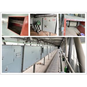 Lifting Height 25m Enclosed Belt Conveyor Rubber Corrugated Sidewall Conveyor