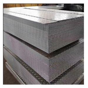 Cheap Steel Sheet 2.5/2.75*1250mm Hot Dip Galvanized Pattern Plate with ISO9001 Certificate for sale