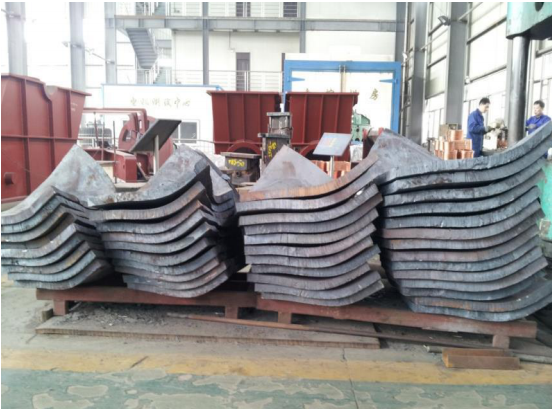 What's the production progress of the Stainless Steel Francis Turbine Runner?