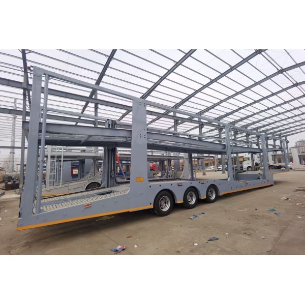 3 Axles Best 8 Car Trailer Carrier Car Transport Semi-Trailer with Wabco Relay