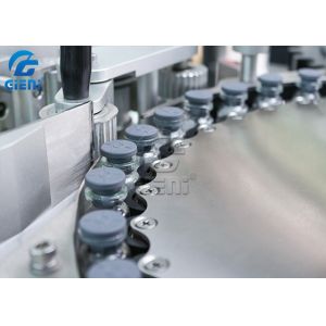 Rotary Type Vertical Round Bottle Self Adhesive Labeling Machine High Speed