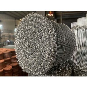 Cheap 2 Loop HD Galvanized Rebar Tie Wire 17GA for sale