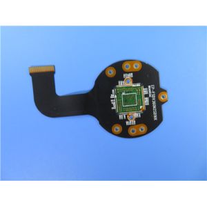 Double Layer FPC Flexible Circuit Board with FR4 as Stiffener for Gigabyte