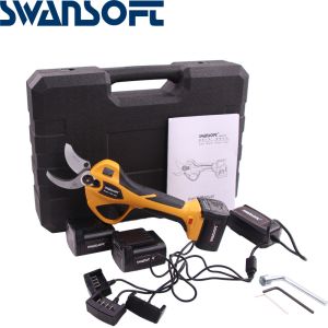 Swansoft 4.0CM Electric Fast-cutting Pruner Best Electric Pruning Shears with 25