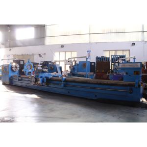 Conventional Lathe Machine For Turning Wind Power Shaft Turbine Cylinder