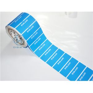 Tamper Proof Warranty Void Labels Non - Residue With Custom Die Cut