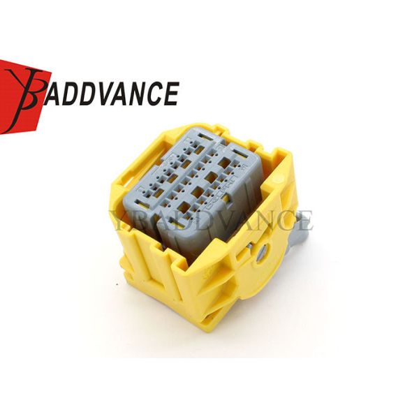 Quality 24 Pin Yellow TE Connectivity AMP Connectors With Terminals wholesale