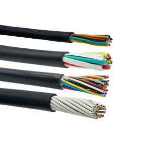 Flexible Multi Core Copper Conductor Shielded Control Cable Double PVC Sheathed