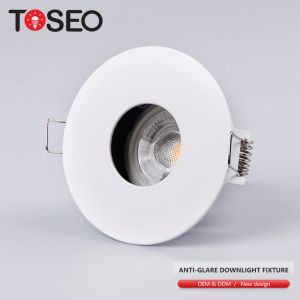 5w 6w 7w Recessed Downlights Fixture Anti Glare Die Casting