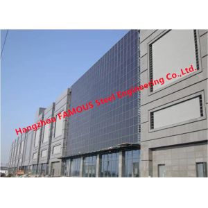 Photovoltaic Solar Powered Glass Curtain Wall Building Modules System