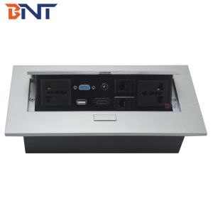 conference table no cable design connection pop up socket box