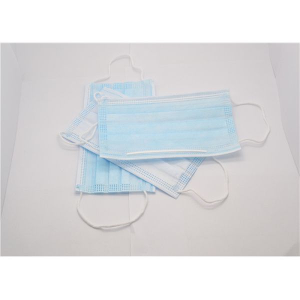 Unisex Non Woven Fabric Mask Adjustable Nose Bar Elastic Ear - Loops Excellent