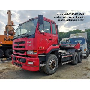 Japan Made Used Tractor Head UD CWB459 25 - 40 Ton Loading Capacity