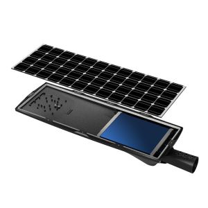 Lithium Battery MPPT Intelligent 50w 8000lm All in One Solar LED Street Light