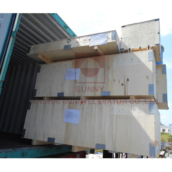 1600kg MRL Lift Sunny Machineless Elevator Less Space High Speed