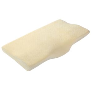 Yellow Color Breathable Butterfly Memory Foam Pillow For Bed , Home & Hotel