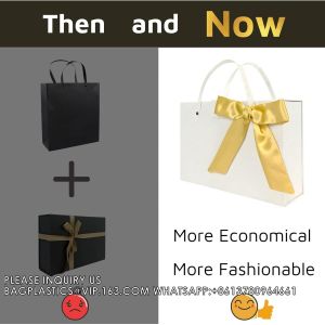 Large Gift Box With Magnetic Closure Lid, Ribbon And Card, Present Box For