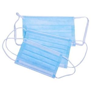 Ear Hanging 3 Ply Disposable Face Mask Odorless Without Skin Irritation