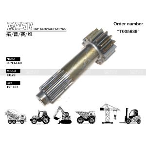 191-2624 E312C Excavator Travel 1 Stage Sun Gear Gearbox From With High Torque