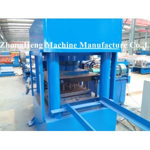 Expressway / Highway Guardrail Forming Machine Hydraulic Pre - Punching 350kpa