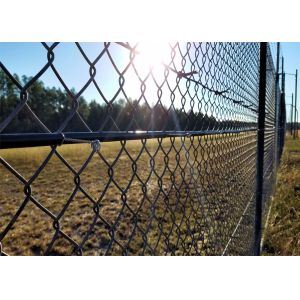 China Black PVC coated Cyclone Fence on sale