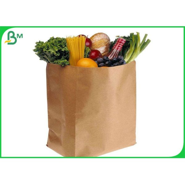 15g PE Coated Strong Moisture Kraft Paper 300g Fast Food Wrapping 