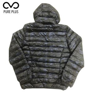 Basic Style Uniqlo Padded Coat , Army Green 100% Nylon Padded Jacket