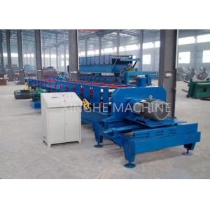 Blue Color 11 Kw Purlin Roll Forming Machine With Smart PLC Control System