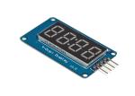 Four Bits LED Clock Display 4 Pins 42 * 24 * 12mm Level Control Interface