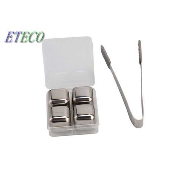 Quality Non Reactive Stainless Steel Ice Cubes Original Drinks Taste Retaining wholesale
