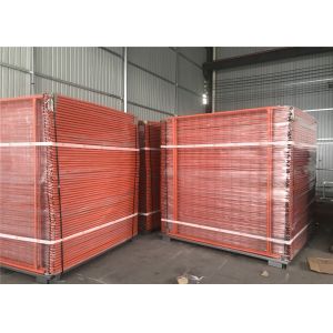 OD 40mm*2.00mm wall thick NZ Nelson Port Temporary Fencing Panels 2.1m x 2.4m