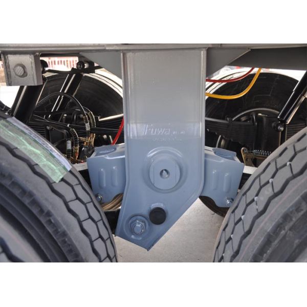 fuel tanker trailer with fuwa spring suspension