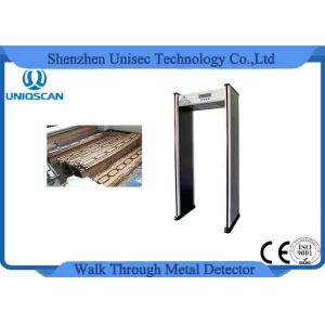 Cheap Multiple Zones 6/12/18 Zones Wide Use Walk Through Metal Detector with Network Function for sale