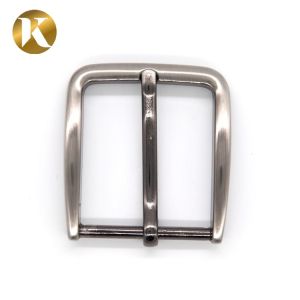 China Wenzhou KML Custom fashion new design 35mm mens metal bag pin belt buckle with logo on sale