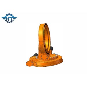 SDE7 Dual Axis Worm Gear Drive Gearbox With Self Locking Feature For PV Panel