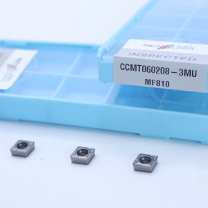 Cheap CCMT06 CCMT09 CCMT12 Carbide Turning Insert Positive Insert with 3MU Semi-finish Chipbreaker Hardness HRA91.8 for sale