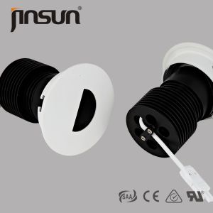 High quality pure Aluminum 7w led downlight patented heatsink