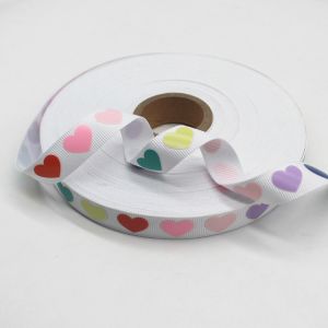 Skin Friendly Printing 20mm Grosgrain Webbing Trim