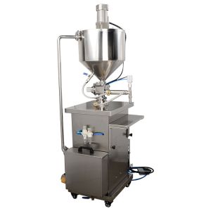 Water Circulation Heated Filling Machine Pneumatic Piston Pump Filling Machine