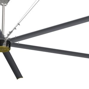 0.6KW Cooling Function Energy 4.2M PMSM HVLS Ceiling Fans for Air Cooling in