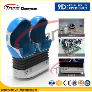 Two Player Supermarket Full Motion 9D VR Cinemas Wireless Operation Action