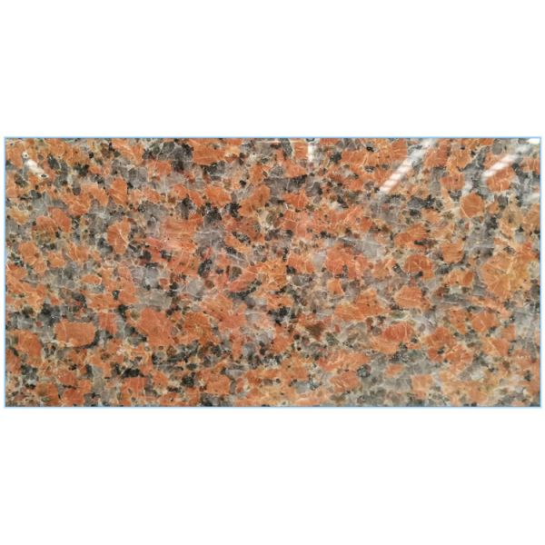 Chinese granite G562 Maple Red granite polished granite tiles with best wholesale prices for sale