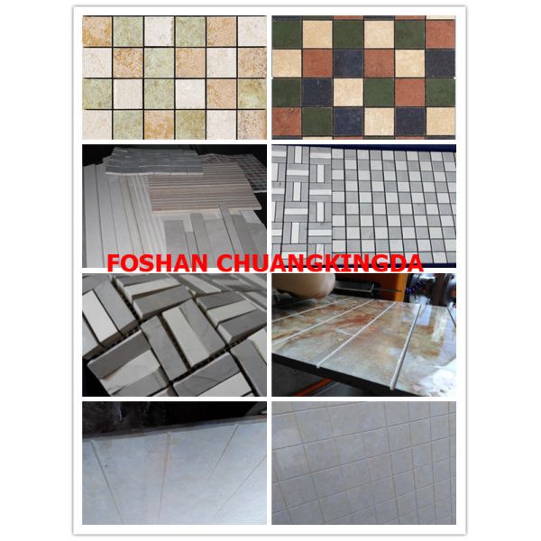 Wet Type Mosaic Stone Marble Tile Cutting Machine With Single Blades Multi Tools
