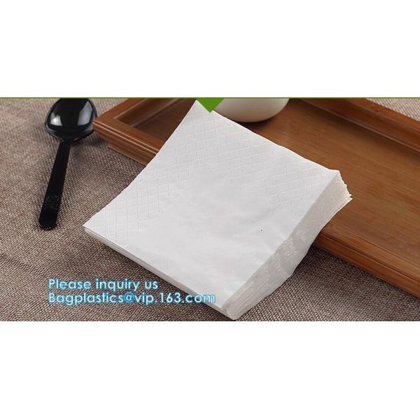 Disposable Tissue Paper Indonesia Paper Napkin,Logo Printed Cocktail Paper Serviettes Elegant Paper Napkin,bagease, pac