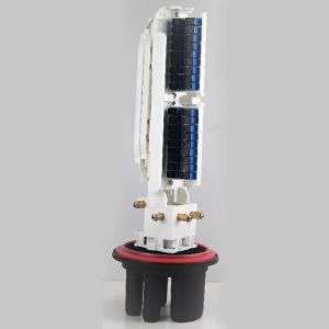 36 Cores 2 Trays IP68 32 SC Optical Fiber Splice Closure For Adapter Audio