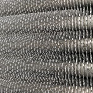 Cheap DELLOK Welded Helical HFW Helical Spiral Serrated Finned Tube For Heat Exchanger for sale